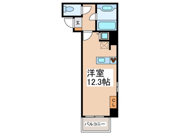 アムス四谷三丁目の物件間取画像